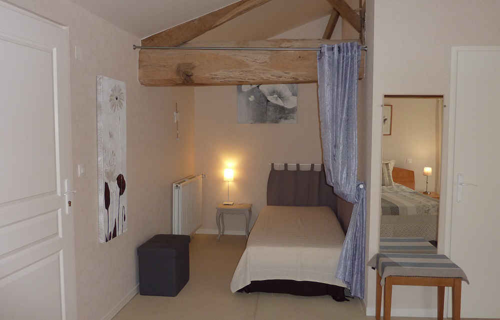 Booking maison de charme avec chambre 2 lits