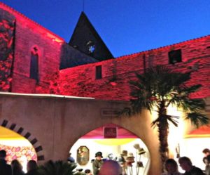 Féérie de la foire de Noël et illuminations de l'Abbaye de Maillezais