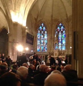 Concert de Noël dans l'église de Mouilleron en Pareds