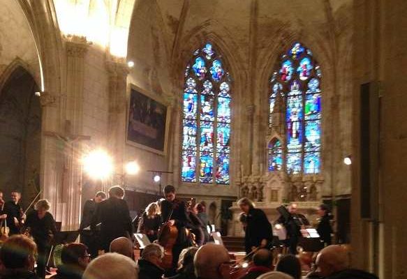 Concert de Noël dans l'église de Mouilleron en Pareds