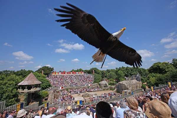 Grand parc du Puy du Fou près des chambres d'hôtes La Boisnière