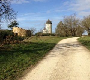 Circuit Vendée vélo sur la colline des moulins à Mouilleron en Pareds