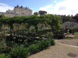 potager et serre château de Maulévrier près chambres d’hôtes La Boisnière Vendée